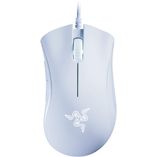 Razer Deathadder Essential, optiskā, balta - Datorpele ar vadu RZ01-03850200-R3M1