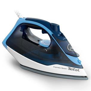 Tefal Express Steam, 2400 W, balta/zila - Tvaika gludeklis