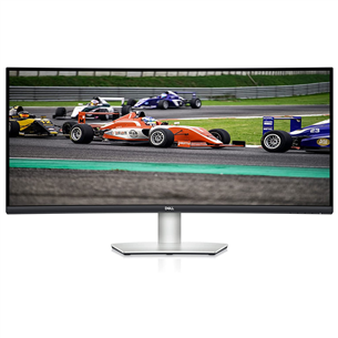 Dell S3422DW, 34", WQHD, LED VA, 100 Hz, curved, silver - Monitor S3422DW