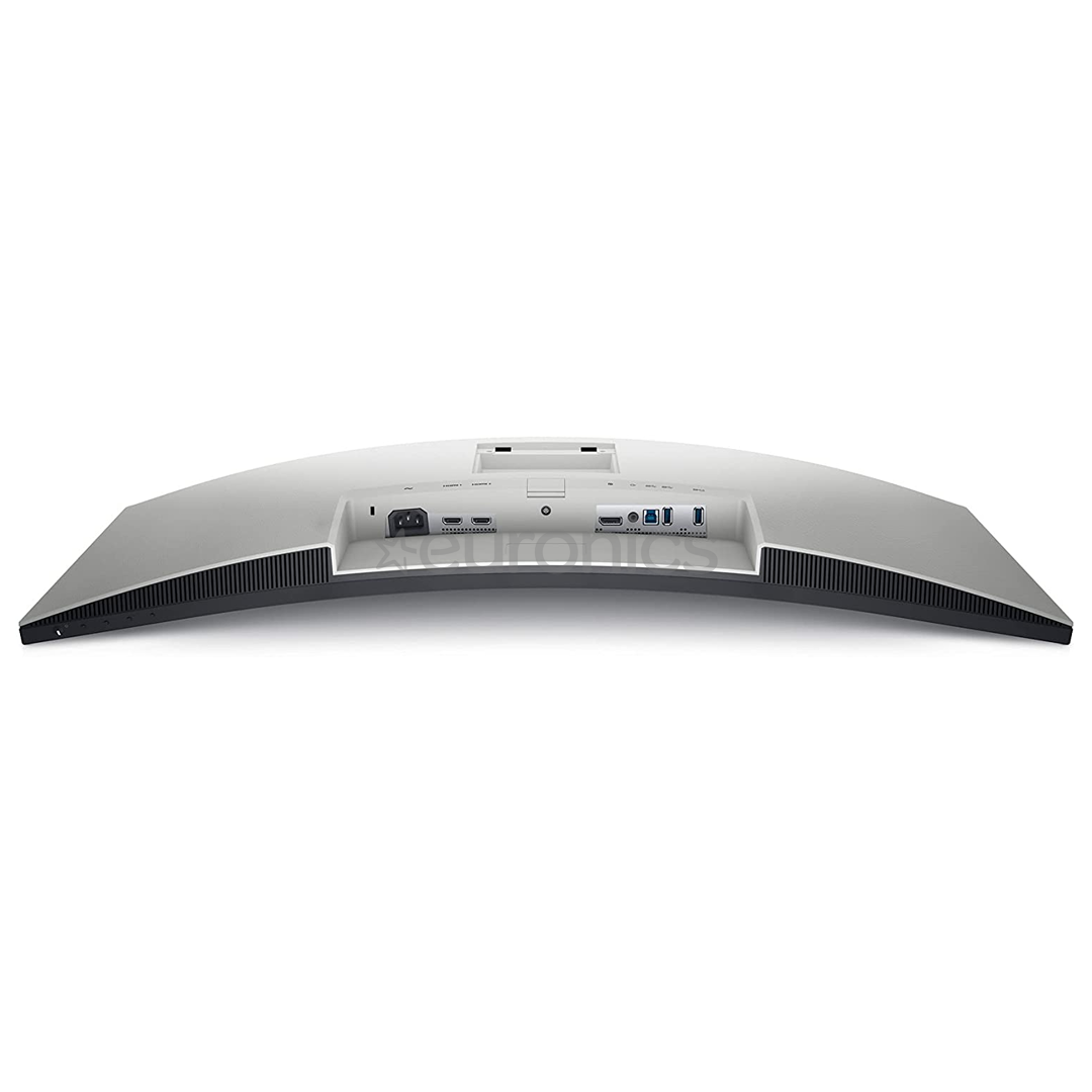 Dell S3422DW, 34", WQHD, LED VA, 100 Гц, изогнутый, серебристый - Монитор