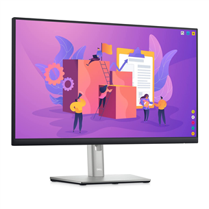 Dell P2422H, 24", FHD, LED IPS, черный/серебристый - Монитор