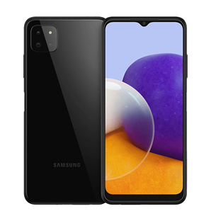 Samsung Galaxy A22 5G, 64 GB, melna - Viedtālrunis