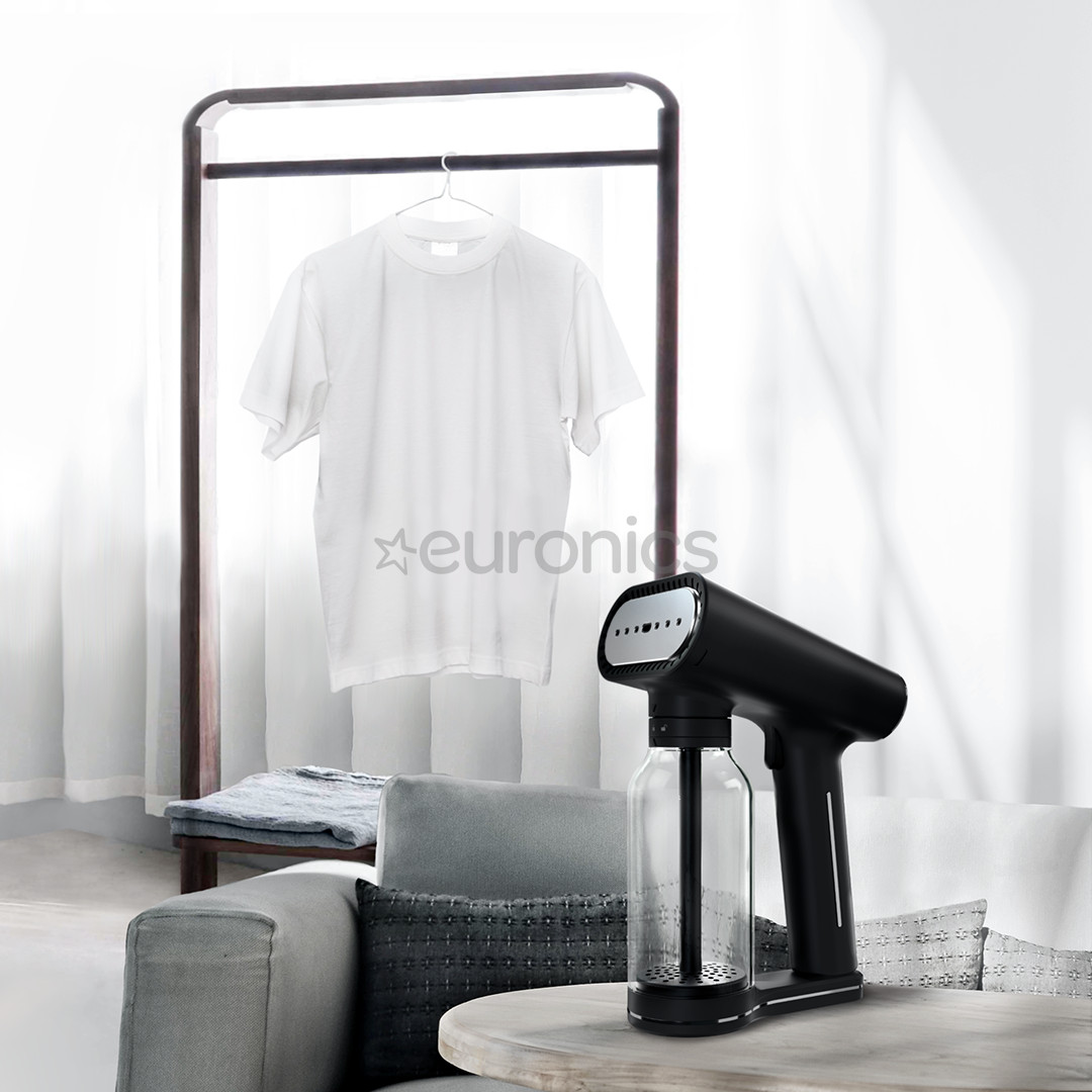 SteamOne, 2000 W, melna - Rokas tvaika gludeklis