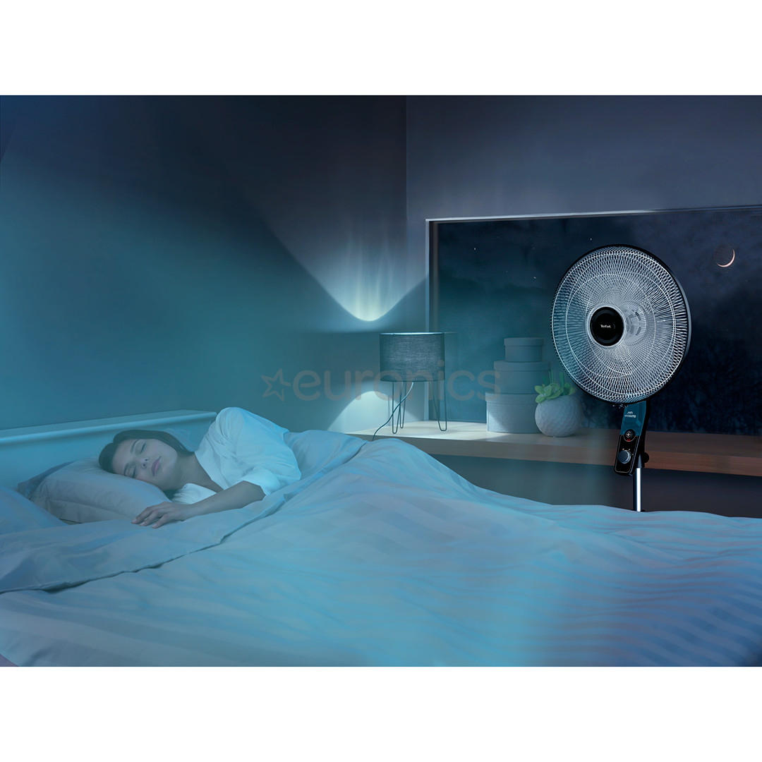 Tefal Essential+, черный - Напольный вентилятор