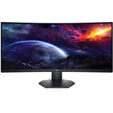 Dell S3422DWG, 34", WQHD, LED VA, 144 Hz, curved, black - Monitor