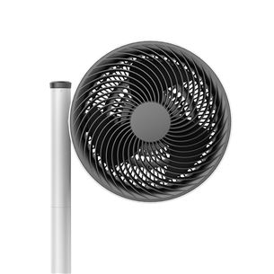 Boneco, 22 W, pelēka/melna - Grīdas ventilators