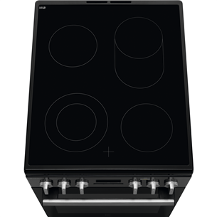 Electrolux, 58 L, black - Freestanding Ceramic Cooker