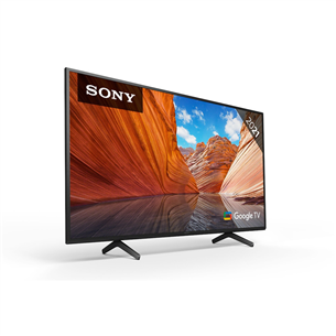 Sony LCD 4K UHD, 65", feet stand, black - TV