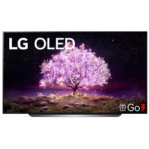 LG OLED 4K UHD, 83'', centra statīvs, melna - Televizors OLED83C11LA.AEU
