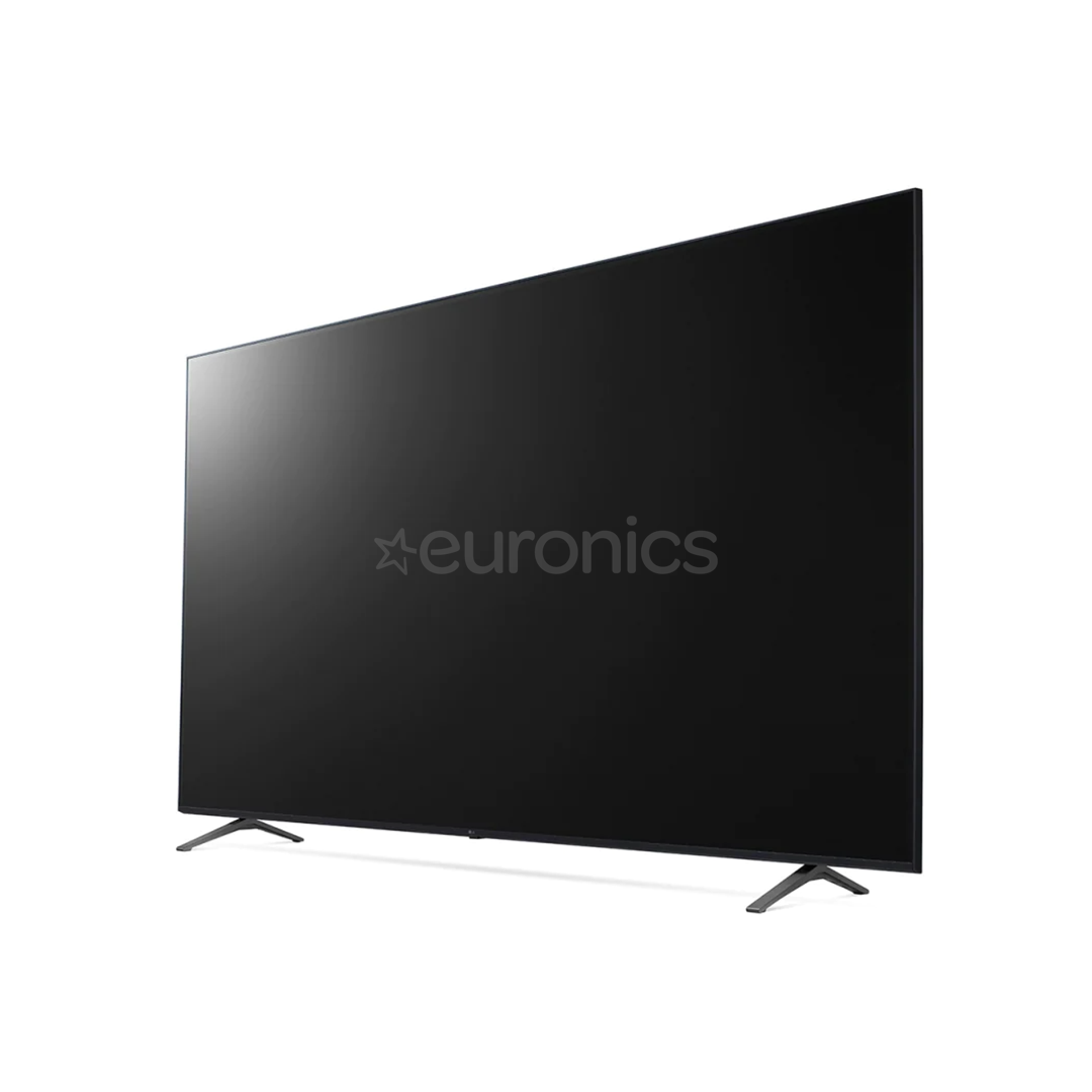 LG LCD 4K UHD, 86'', sānu statīvs, melna - Televizors