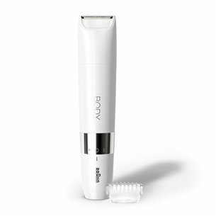 Braun, white - Mini trimmer BS1000