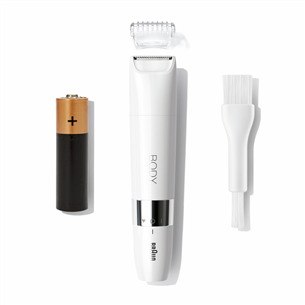 Braun, white - Mini trimmer