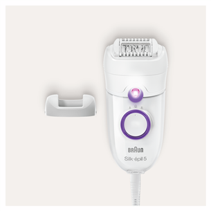 Braun Silk-épil 5, white/purple - Epilator