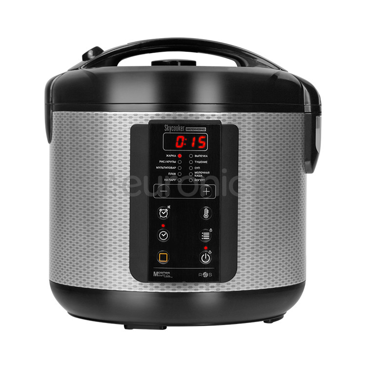 Redmond SkyCooker, 5 L, 860 W, black/inox - Multicooker