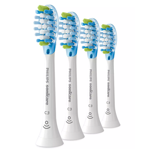 Philips Premium Plaque Control, 4 pieces, white - Spare brushes HX9044/17