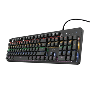 Trust GXT 863 Mazz, US, black - Keyboard