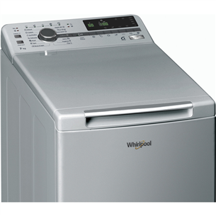 Whirlpool, 7 kg, dziļums 60 cm, 1200 apgr/min., pelēka - Veļas mazgājamā mašīna ar augšējo ielādi