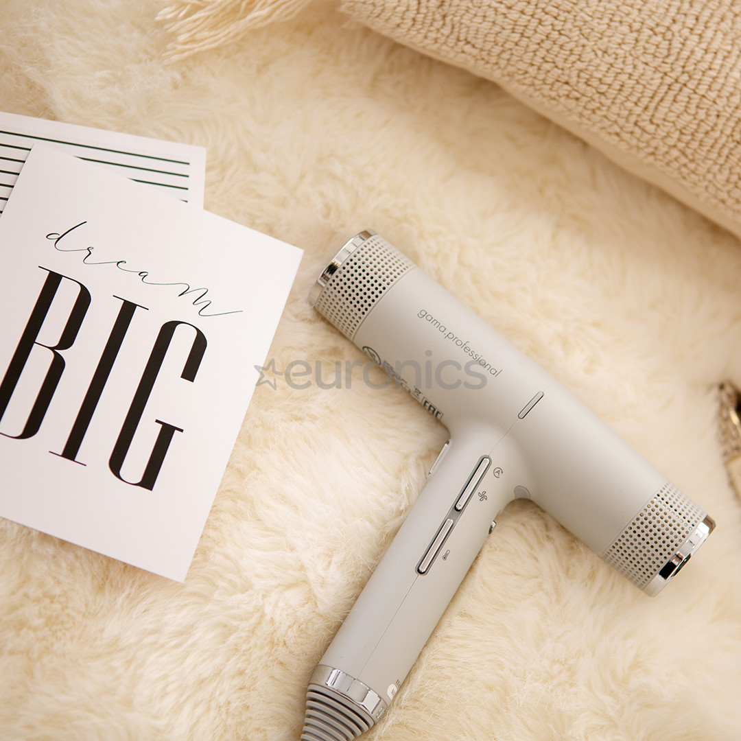 GA.MA iQ Perfetto, 1600 W, grey - Hair dryer