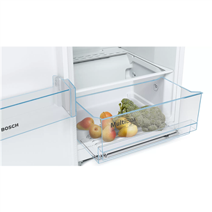 Bosch Serie 2, 346 л, высота 186 см, белый - Холодильный шкаф