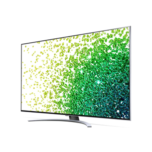 LG NanoCell 4K UHD, 75'', central stand, silver - TV