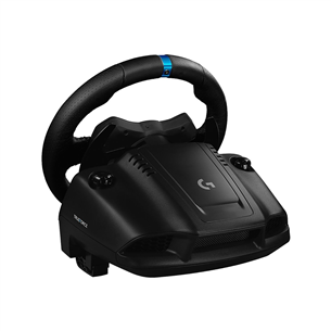 Logitech G923 + Driving Force Shifter, Xbox Series X|S/Xbox One un PC, melna - Spēļu kontrolieris