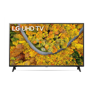 LG LCD 4K UHD, 50'', feet stand, black - TV