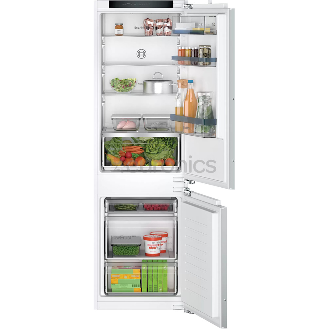 Bosch, 267 L, height 178 cm - Built-in Refrigerator