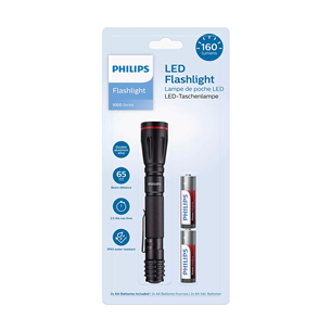 Philips, melna - LED lukturis