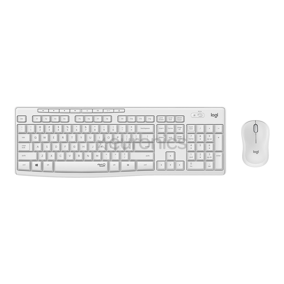 Logitech Slim Combo MK295, US, white - Wireless Desktop
