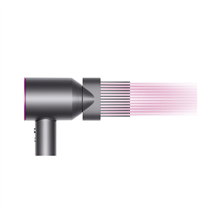 Dyson Supersonic Fuchsia, 1600 W, pelēka/rozā - Matu fēns