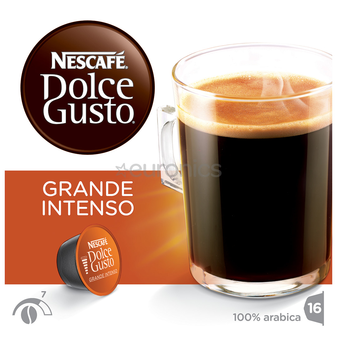 Nescafe Dolce Gusto Grande Intenso + Flat White, 3x16 + 1x16 порций - Кофейные капсулы