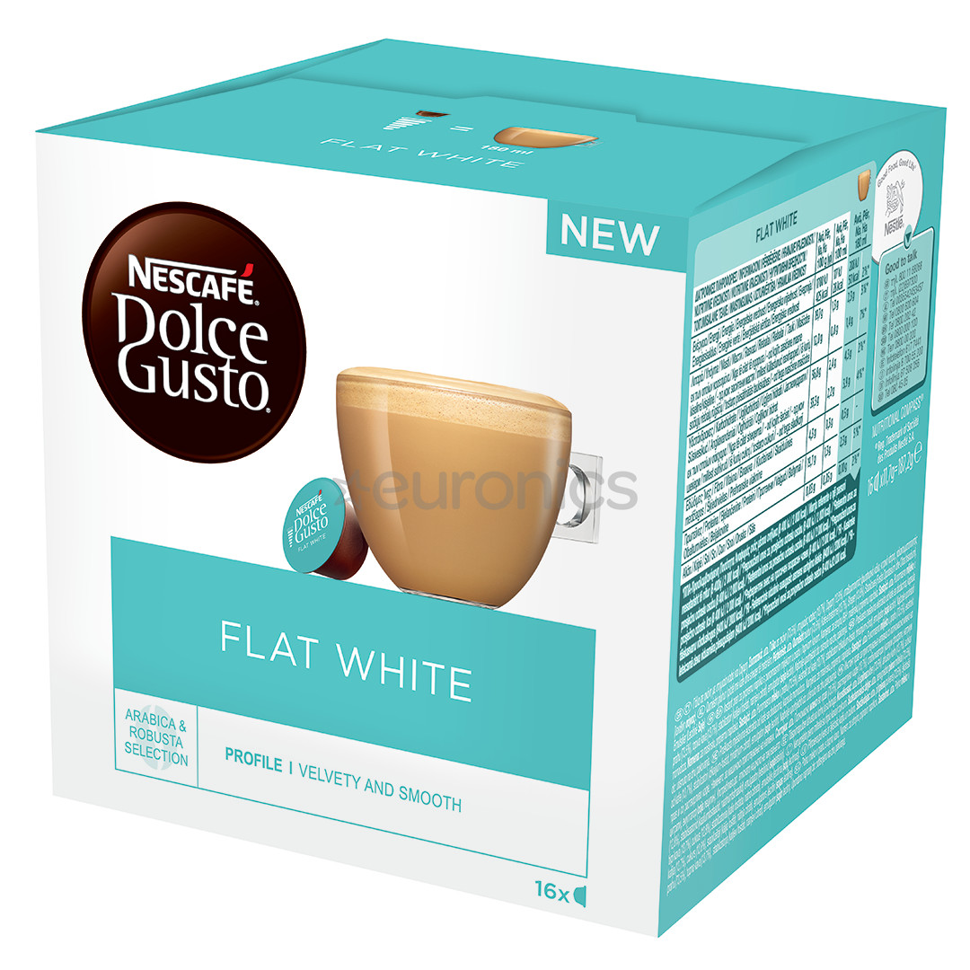Nescafe Dolce Gusto Grande Intenso + Flat White, 3x16 + 1x16 порций - Кофейные капсулы