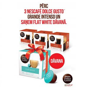 Nescafe Dolce Gusto Grande Intenso + Flat White, 3x16 + 1x16 порций - Кофейные капсулы