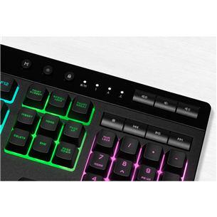 Corsair K55 PRO, ENG, melna - Klaviatūra