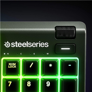 SteelSeries Apex 3, US, melna - Klaviatūra