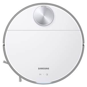 Samsung JetBot 80+, putekļu tvertnes iztukšošana, balta/pelēka - Robots putekļu sūcējs