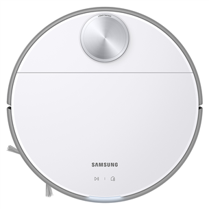 Samsung JetBot 80+, dust disposal, white/grey - Robot vacuum cleaner