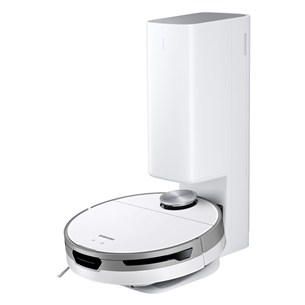 Samsung JetBot 80+, dust disposal, white/grey - Robot vacuum cleaner