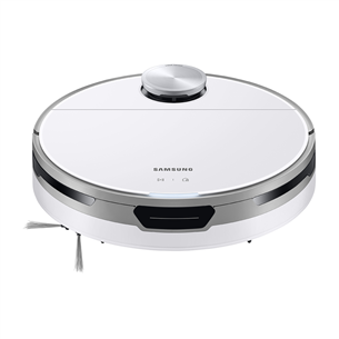 Samsung JetBot 80+, dust disposal, white/grey - Robot vacuum cleaner