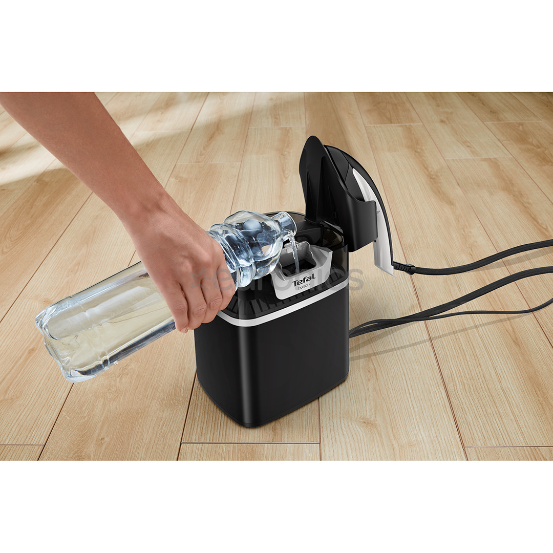 Tefal Ixeo, 2980 W, melna - Tvaika gludināšanas sistēma