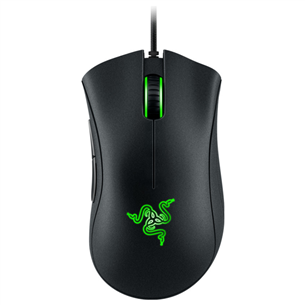 Razer Deathadder Essential, optiskā, melna - Datorpele ar vadu RZ01-03850100-R3M1