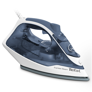 Tefal Express Steam, 2400 Вт, белый/синий - Паровой утюг