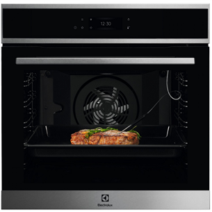 Electrolux SenseCook 800, 72 л, нерж. сталь - Интегрируемый духовой шкаф EOE8P39WX