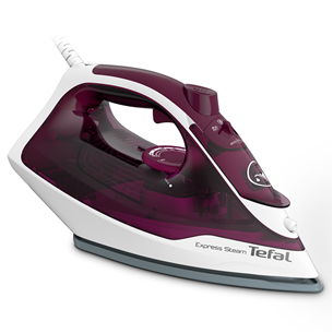 Tefal Express Steam, 2400 W, purple/white - Steam iron FV2835E0