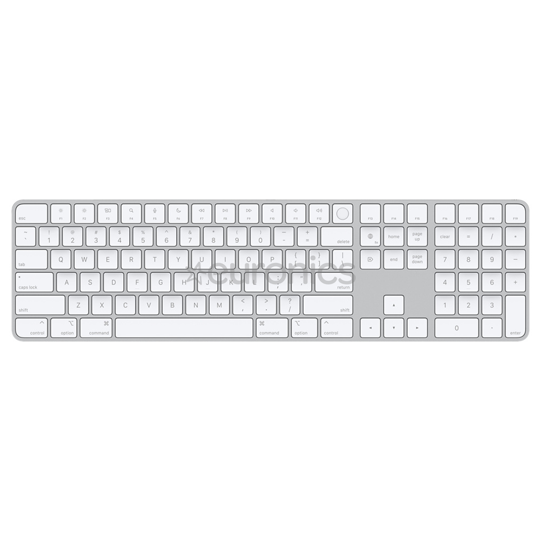 Apple Magic Keyboard, ENG, Touch ID, белый - Беспроводная клавиатура