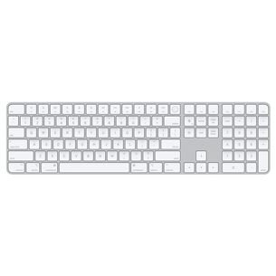 Apple Magic Keyboard, RUS, Touch ID, white - Wireless Keyboard