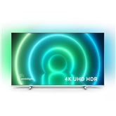 Philips LCD 4K UHD 50", feet stand, silver - TV