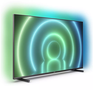 Philips LCD 4K UHD, 43", sānu statīvs, pelēka - Televizors