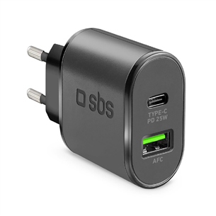 Fast charger USB-C SBS (25 W) TETRPD25W