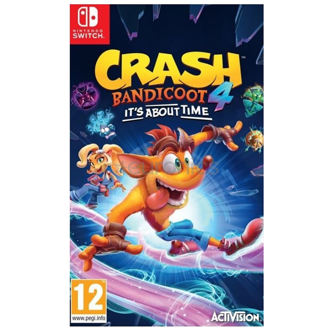 Spēle priekš Nintendo Switch, Crash Bandicoot 4: It's About Time